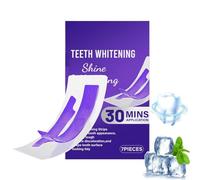 Bande Violette Blanchiment Dentaire, Teeth Whitening Strips Violet, Bandes Blanchissantes Violettes, Bande Sèche Antidérapante, Neutralise Le Jaune Et Illumine Le Sourire (1PC)