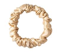 Bandeau 100% Pure Soik Cheveux Archants Bandes Bandes Élastiques Scroucheux Titulaires de queue de queue de cheval for Femmes Filles Accessoires for cheveux Bandeau Cheveux Femme(Champagne 1.5cm)