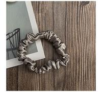 Bandeau 100% Pure Soik Cheveux Archants Bandes Bandes Élastiques Scroucheux Titulaires de queue de queue de cheval for Femmes Filles Accessoires for cheveux Bandeau Cheveux Femme(Grey 1.5cm)