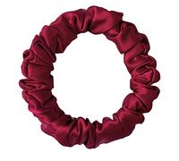 Bandeau 100% Pure Soik Cheveux Archants Bandes Bandes Élastiques Scroucheux Titulaires de queue de queue de cheval for Femmes Filles Accessoires for cheveux Bandeau Cheveux Femme(Wine red 1.5cm)