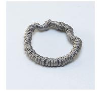 Bandeau 100% Pure Soik Cheveux Archants Bandes Bandes Élastiques Scroucheux Titulaires de queue de queue de cheval for Femmes Filles Accessoires for cheveux Bandeau Cheveux Femme(Grey 1cm)