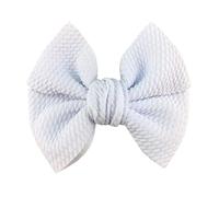 Bandeau 10pcs / lot 4,5 "Grands arcs de cheveux for filles for filles Populaire Accessoires de mode sucrée Bowknot Boutique Head Wear Bandeau Cheveux Femme(White,With clip)