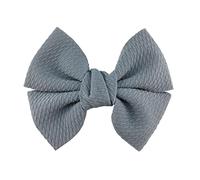 Bandeau 10pcs / lot 4,5 "Grands arcs de cheveux for filles for filles Populaire Accessoires de mode sucrée Bowknot Boutique Head Wear Bandeau Cheveux Femme(Grey,With clip)