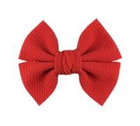 Bandeau 10pcs / lot 4,5 "Grands arcs de cheveux for filles for filles Populaire Accessoires de mode sucrée Bowknot Boutique Head Wear Bandeau Cheveux Femme(Red,Without clip)