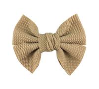 Bandeau 10pcs / lot 4,5 "Grands arcs de cheveux for filles for filles Populaire Accessoires de mode sucrée Bowknot Boutique Head Wear Bandeau Cheveux Femme(Khaki,With clip)