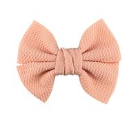 Bandeau 10pcs / lot 4,5 "Grands arcs de cheveux for filles for filles Populaire Accessoires de mode sucrée Bowknot Boutique Head Wear Bandeau Cheveux Femme(Peach,With clip)