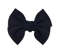 Bandeau 10pcs / lot 4,5 "Grands arcs de cheveux for filles for filles Populaire Accessoires de mode sucrée Bowknot Boutique Head Wear Bandeau Cheveux Femme(Navy blue,With clip)