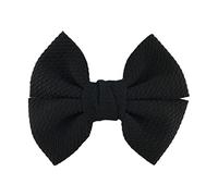 Bandeau 10pcs / lot 4,5 "Grands arcs de cheveux for filles for filles Populaire Accessoires de mode sucrée Bowknot Boutique Head Wear Bandeau Cheveux Femme(Black,With clip)