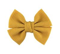 Bandeau 10pcs / lot 4,5 "Grands arcs de cheveux for filles for filles Populaire Accessoires de mode sucrée Bowknot Boutique Head Wear Bandeau Cheveux Femme(Golden,With clip)