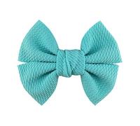 Bandeau 10pcs / lot 4,5 "Grands arcs de cheveux for filles for filles Populaire Accessoires de mode sucrée Bowknot Boutique Head Wear Bandeau Cheveux Femme(Mint green,Without clip)