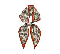 Bandeau 2P for dames, sac mignon, écharpe serrée au poignet, écharpe imprimée en Satin de soie, Bandana rayé d'été(Color:Lo-45)