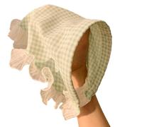 Bandeau À Carreaux Français Bandanas Élégant Tête Triangulaire Couvre-chef Accessoire Pour Cheveux Pour Différents Types Emballage Pratique