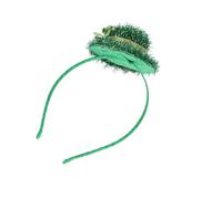 Bandeau à Chapeau Vert Coiffe Décorative Saint Patrick Carnaval | Fête Saint Patrick, Papier Pet, Style Fun Créatif, pour Costume Party et Décoration