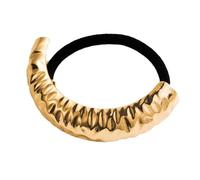 Bandeau à cheveux à la mode, pince à cravate métallique, bracelet moderne pour queue de cheval, bande élastique minimaliste pour queue de cheval | bel outil pour coiffer les cheveux