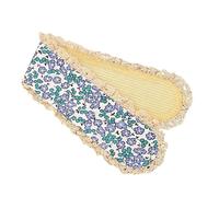 Bandeau à cheveux à motif floral délicat avec frange de fixation sécurisée en tissu doux pour coiffe active et tendance