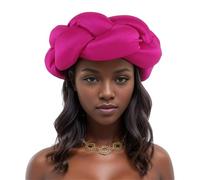 Bandeau à cheveux africains en forme de tête de mort - Grande tresse - Bandeau ethnique nigérian - Pour fêtes de mariage