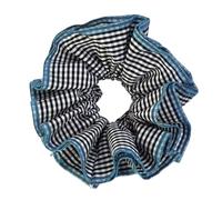 Bandeau à cheveux élastique à carreaux pour femme - Élégant et durable - Pour un usage quotidien - Chouchou