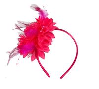 Bandeau à cheveux en plumes brillantes pour carnaval, bandeau élastique doux pour fête, couleur vive, bandeau pour cheveux, festival de musique, taille unique
