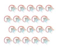 Bandeau à cheveux en tissu extensible pour queue de cheval avec jolie boule douce pour bébé fille usage quotidien école pour activités quotidiennes