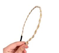 Bandeau à cheveux orné de fausses perles délicates - Structure légère et respirante - Idéal pour un usage quotidien, un événement spécial, une adolescente ou une fille