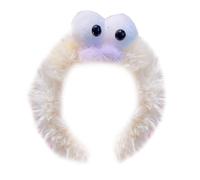 Bandeau à cheveux pour femme, yeux 3D en peluche, bouche, saucisse, bandeau de fête de Noël, coiffe pour fille, bandeau amusant pour enfants