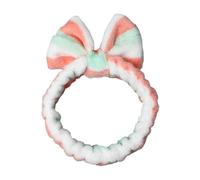 Bandeau à cheveux pour femmes et filles - Masque de maquillage élastique avec nœud - Oreilles de lapin - Accessoire pour cheveux (Style 20)