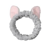 Bandeau à cheveux pour femmes et filles - Masque de maquillage élastique avec nœud - Oreilles de lapin - Accessoire pour cheveux (style 9)