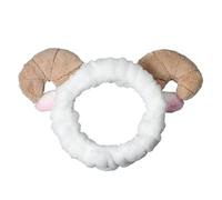 Bandeau à cheveux pour femmes et filles - Masque de maquillage élastique avec nœud - Oreilles de lapin - Accessoire pour cheveux (style 12)