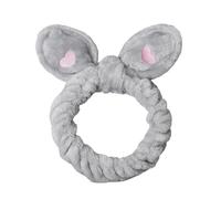 Bandeau à cheveux pour femmes et filles - Masque de maquillage élastique avec nœud - Oreilles de lapin - Accessoire pour cheveux (Style-27)