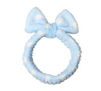 Bandeau à cheveux pour femmes et filles - Masque de maquillage élastique avec nœud - Oreilles de lapin - Accessoire pour cheveux (Style-21)