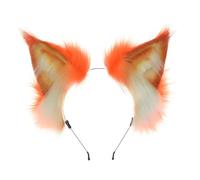 Bandeau à cheveux punk en peluche douce avec oreilles d'animal - Accessoire de cosplay - Pour jeu de rôle - Événement à thème - Bandeau d'oreille