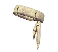 Bandeau à cheveux unisexe imprimé phare ancien pour basket-ball, course à pied, tennis