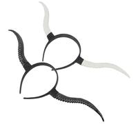 Bandeau à Cornes D’animal Antilope 2 Pièces en Plastique et Résine