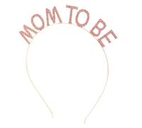Bandeau à Cristaux pour Future Maman, Alliage, Fête | Rose, Design Mode, Léger et Portable, pour Célébrations Festives et Sorties en Déplacement