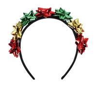 Bandeau à fleurs de Noël, confortable et festif | Bandeau à fleurs de Noël pour petite amie, amie, cosplay, événement, école, défilé, réunion de famille
