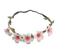 Bandeau à fleurs, diadème de princesse, couvre-chef pour concours, bal de promo, mariage, robe de soirée, bandeau Plumeria