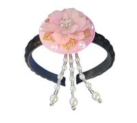 Bandeau à fleurs en coquillage coréen, accessoire artisanal pour les célébrations et les spectacles culturels, vêtements décontractés, couvre-chef culturel