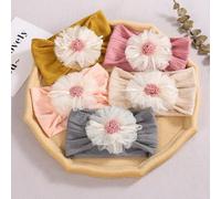 Bandeau À Fleurs Pour Bébé, Accessoires De Cheveux Pour Enfant, Couvre-Chef Mignon Pour Nouveau-Né, Photos Prises, Cadeaux Pour Filles, 1 Pièce