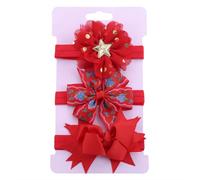 Bandeau À Fleurs Pour Bébés Filles, Accessoires De Cheveux Coréens, Avec Noeud Simple De Couleur Unie, Nouvelle Collection, 3 Pièces/Ensemble Lava1