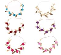 Bandeau À Fleurs Roses Pour Bébé, Couvre-Chef, Accessoires De Photographie Pour Nourrissons, Accessoires Photo, Accessoires Pour Cheveux De Bébé En Bas Âge