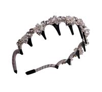 Bandeau À Griffe - Cerceau De Cheveux Nuptiale | Hairband High Cranium | Groupes De Tête De Mode Élégants | Accessoire De Cheveux Décoratif Antidérapant Pour Les Mariages Bridesmaids Parties Holidays