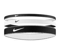 Nike Bandeaux Flex Classic mini (x3) noir/blanc TU