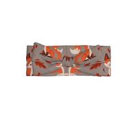 Bandeau à nœud Fall Fox pour bébé, un accessoire de cheveux pour les nouveau-nés et les nourrissons, adapté pour les bébés de 0 à 6 mois