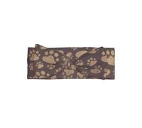 Bandeau à nœud Paw Prints Art pour bébé, un accessoire de cheveux pour les nouveau-nés et les nourrissons, adapté pour les bébés de 0 à 6 mois