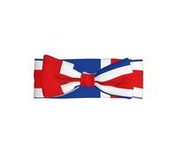 Bandeau à nœud pour bébé avec drapeau de l'Islande - Doux et extensible - Pour nouveau-nés et nourrissons - Joli nœud papillon - Pour fêtes et cadeaux