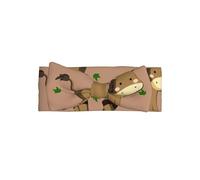 Bandeau à nœud pour bébé motif âne - Doux et extensible - Pour nouveau-nés et nourrissons - Joli nœud papillon - Pour fêtes et cadeaux
