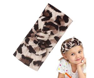 Bandeau à nœud pour bébés, bandeaux pour nouveau-nés,Large bandeau pour