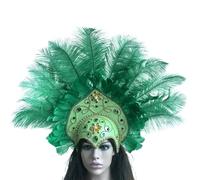 Bandeau à plumes années 1920 pour costume Charleston, accessoire pour festival, célébration, spectacles, couvre-chefs