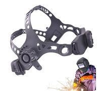 Bandeau à trou carré - Sangle de casque de rechange, engrenage robuste et réglable | Accessoire de support à trou carré, système fiable d'ajustement du casque, équipement de capot de soudage sécurisé