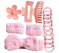 Bandeau absorbant avec nœud papillon avec bracelets, ornement pour les soins de la peau des femmes, accessoires de cheveux élastiques pour le lavage et le maquillage